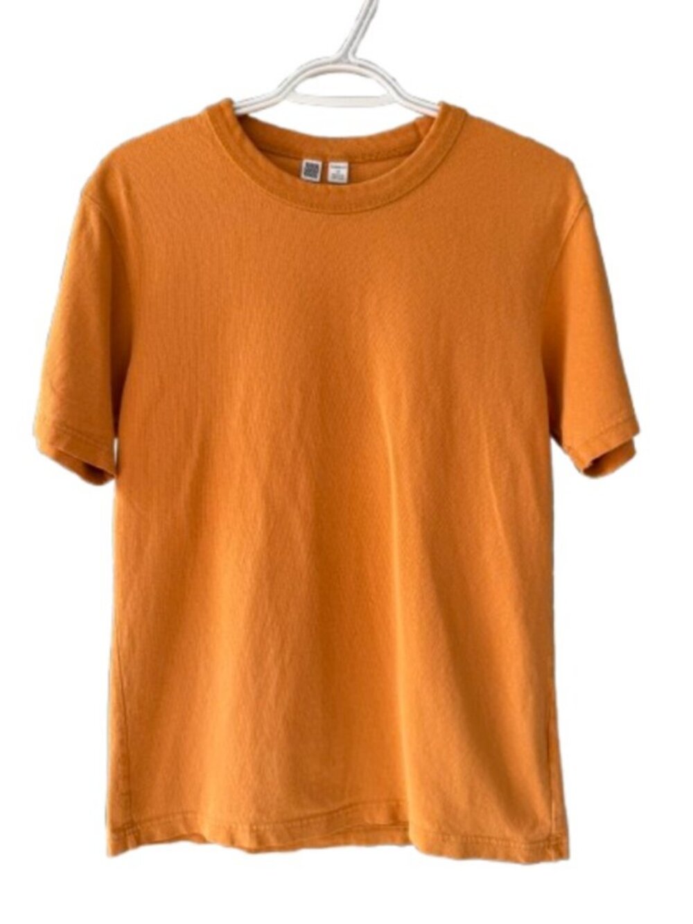 Uniqlo U short sleeve crewneck t-shirt orange unisex size M - Picture 4 of 7